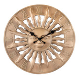 Bulova Reloj De Pared Sunrise Para Interior/exterior, 14.3 .