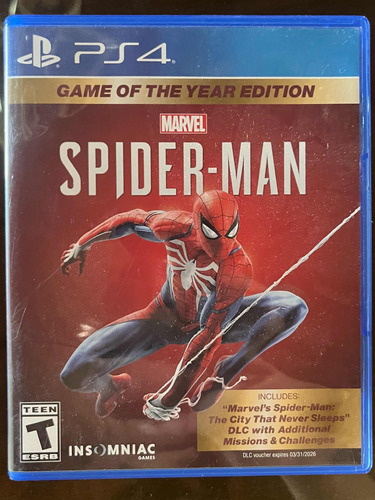 Spiderman Ps4