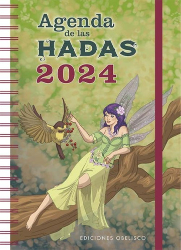 Agenda De Las Hadas 2024 Color De La Portada Verde Musgo