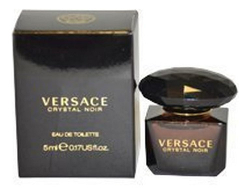 Perfume Versace Crystal Noir Edt Splash De 5 Ml Para Mujer