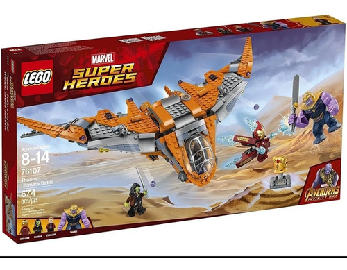 Lego 76107 Marvel Avengers Infinity War Thanos Batalla