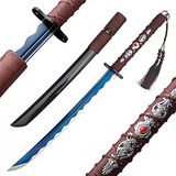 Lqbj Katana Espada Japonesa De Katana De Tang Completo Real,