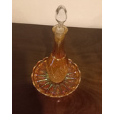 Antigua Licorera / Botella  Carnival Glass