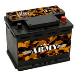 Bateria 12x75 Reforzada Libre Manteniemiento Army