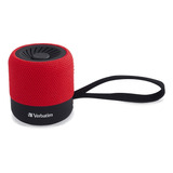 Minialtavoz Bluetooth Inalámbrico Verbatim ' Rojo