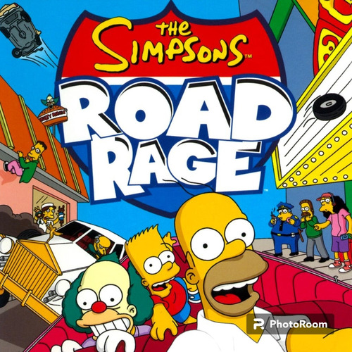 Los Simpsons Road Rage De Ps2 Para Ps3(leer Descripción!)