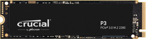 Disco Sólido Interno Crucial Ct2000p3ssd8 P3 2tb Preto