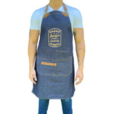 Delantal Cocina Jean Unisex Pasar Asador Parrillero Cocinero