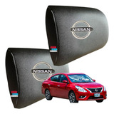 Cojines De Auto (espuma Ultrasuave) 2x Logo Nissan Sentra 21