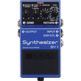 Pedal De Efecto Boss Synthesizer Sy-1  Azul