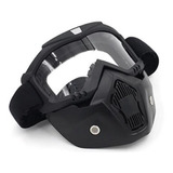 Kit Para Capacete Moto Óculos Incolor Trilha Esqui Jetski