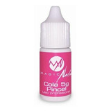 Cola Em Pincel 5gr Magic Nails Para Unhas Em Gel