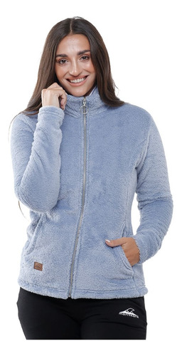 Campera De Mujer Nebula Montagne Con Corderito Doble Faz