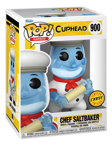 Funko Pop! Games: Cuphead - Chef Saltbaker Con Chase (los Es