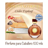 Perfume Terramar Cèdre Explosif Notes Exotiques Caballero
