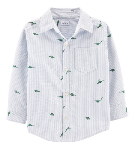 Camisa Carters Estampada Con Dinosaurios Para Niño