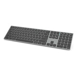 J Joyaccess Teclado Bluetooth Recargable, Teclado Inalámb