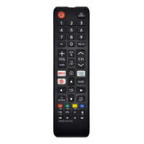 Controle Remoto Compativel Tv Samsung Smart Tizen Fhd T5300