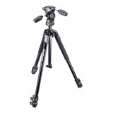 Tripode Fotografia Manfrotto 190x3 + Cabezal Mh804-3w