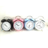  Reloj Despertador Metal Simil Vintage Retro #6040 Gr