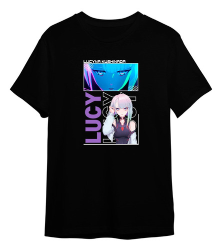 Camiseta Camisa Cyberpunk 2077 Lucyna Kushinada Ref 1136
