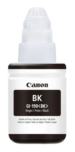 Tinta Canon Gi-190 Negro