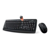 Combo Teclado Y Mouse Smart Km-8100 Inalambrico Tv Genius