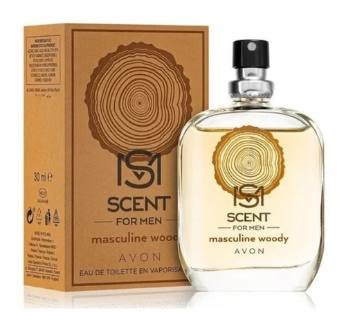 Perfume Scent For Men Masculine Woody Edt Avon 30ml
