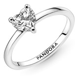 Pandora Anillo Solitario Corazón Resplandeciente + Kit