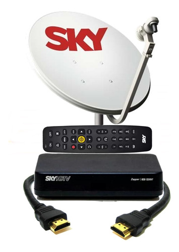 Sky Pre Pago Flex Hd - Kit Completo 60 Cm