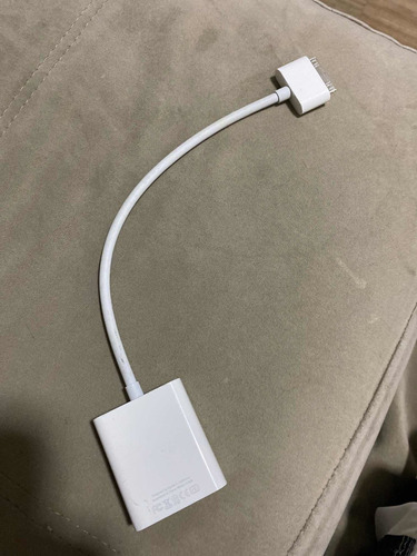 Cabo Adaptador Apple  30 Pinos X Vga  Pra iPad,iPhone,iPod