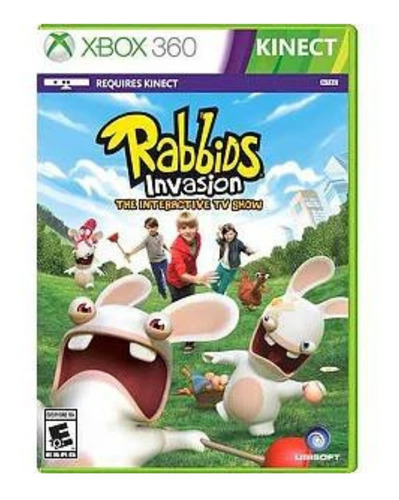 Jogo Xbox 360 Rabbids Invasion (usado)