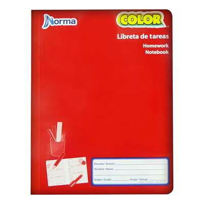Libreta Cuaderno De Tares Norma Color Papeleria | Envío gratis