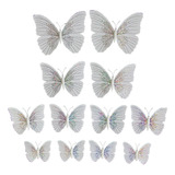 Pegatinas Magnéticas 3d Con Forma De Mariposa Para Nevera, 1