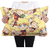 Cojin Almohada Naruto Chibi Tapiz Anime Diseño Unico Arte