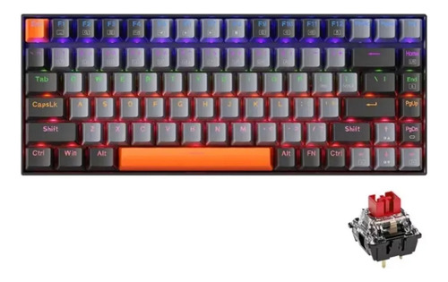 Teclado Mecânico Machenike K500a B84 Hot Swap Rgb Gamer