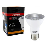 Kit 10 Lampada Led Par 20 7w Branco Quente 2700k E27 Bivolt