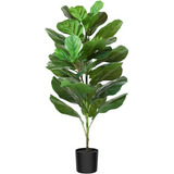 Árbol Ficus Artificial En Maceta - 37  - Ideal Decoración Mo