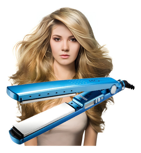 Chapinha De Cabelo Profissional 450°f Nano Titanium 110/220v Cor Azul-celeste 110v/220v