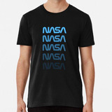 Remera  Sudadera Con Capucha Retro De La Nasa Algodon Premiu