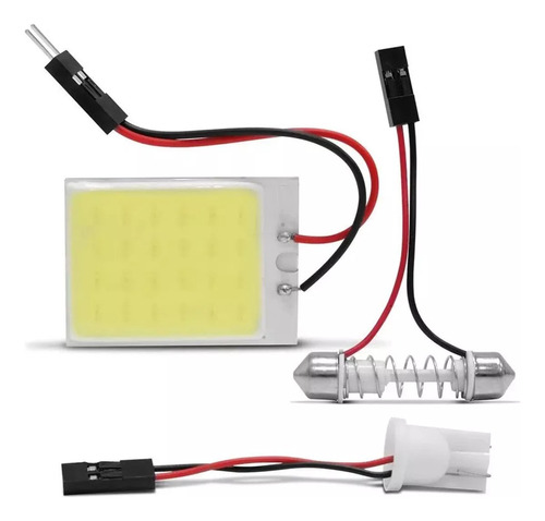 Plafon Led Cob Panel 24 Led Luz Interior Autoadhesivo Auto