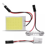 Plafon Led Cob Panel 24 Led Luz Interior Autoadhesivo Auto