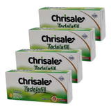 4 Pack Tadalafil Chrisale Disfunción Sexual 8 Tabletas 20 Mg