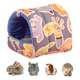 Cama Casa Cuyo Raton Conejo Erizo Hamster Huron 19x19cm