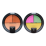 Heburn Kit X2 Cuartetos Correctores Maquillaje Cremosos 305