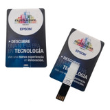 Combo 15 Usb 16gb T. Tarjeta Personalizad Fullcolor 2 Lados 