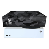 Capa Xbox Series S - Camuflada Cinza