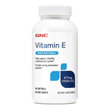 Gnc | Natural Vitamin E | 1000 Iu | D-alpha | 60 Softgels