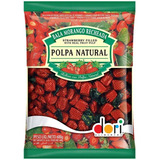 Bala Recheada Morango Polpa Natural - Dori - Pcte 600g