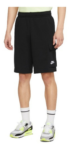 Shorts Nike Sportswear Club Est. Vida Hombre Negro